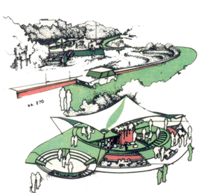 Scopri di più sull'articolo (1978) – punto ristoro -cava cavallaro forio -ischia- disegni u. ciminelli